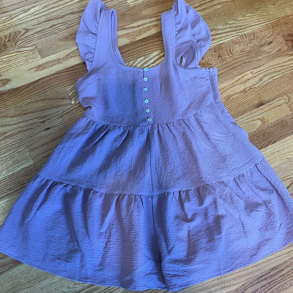 Pink Lily romper